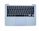 laptop palmrest topcase with swiss layout keyboard with touchpad for Apple A1502 2015 year