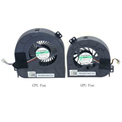 Laptop CPU+GPU Cooling Fan For Dell Precision M4700 01G40N 0CMH49