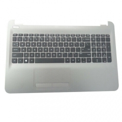 HP 15-AC 15T-AC Silver Palmrest US Keyboard & Touchpad 813975-001