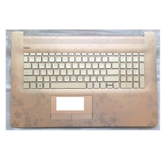 L28090-001 TOP COVER Keyboard Upper Case FOR HP 17-BY0005C 17-BY Pale Rose Gold