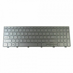 Silver Backlit Keyboard For Dell Inspiron 15 (7537) Laptops