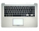 Used For Asus S510U Palmrest With US Layout Keyboard without touchpad Golden