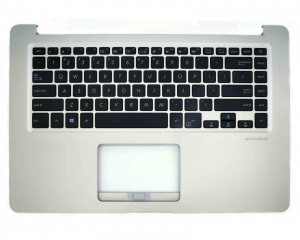Used For Asus S510U Palmrest With US Layout Keyboard without touchpad Golden