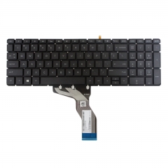 Laptop US Keyboard w/ Backlit for HP 15-ab030cy 15-ab031cy 15-ab032cy 15-ab033cy black