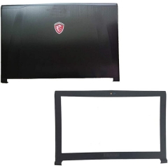 New Laptop Replacement Parts For MSI GE62 GE62VR GE62-2QF GE62-6QF GE62-2QE MS-16J1 MS-16J2 MS-16J1C MS-16J5(LCD Top Cover Case+LCD Front Bezel Cover Case)