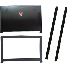 New Laptop Replacement Parts For MSI GE62 GE62VR GE62-2QF GE62-6QF GE62-2QE MS-16J1 MS-16J2 MS-16J1C MS-16J5(Top Cover Case+Front Bezel Cover+Screen Hinges Cover)