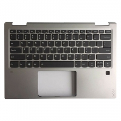 New Lenovo Yoga 720-13IKB Palmrest Case w/ Backlit Keyboard 5CB0N67975 Silver
