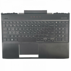 Used For HP Omen 15-DC 15-DC0005TX TPN-Q211 Palmrest with White Backlit Keyboard