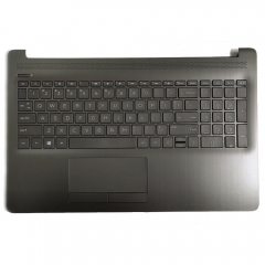 New Palmrest Top Case with Keyboard Touchpad For HP 15-DA 15-DB L20386-001