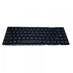 Laptop US Layout Keyboard For Asus X442U Black Color
