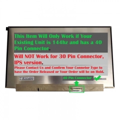 For NV156FHM-N4N 144HZ Screen 40 pin large