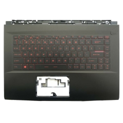New Palmrest Upper Case with Keyboard Red Backlit For MSI GF63 8RC 8RD MS-16R1