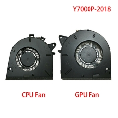 New CPU+GPU Cooling Fan For Lenovo Legion Y7000P Y530P Y540P Y7000P(2018) Set