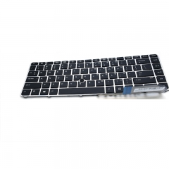 Laptop US Layout Keyboard with backlight for HP Elitebook 840 G3