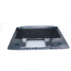 Laptop palmrest with US backlight keyboard without touchpad For Acer S5-371T