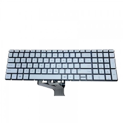 New Silver US Keyboard With Backlit  For HP Pavilion 15-CS2006NJ