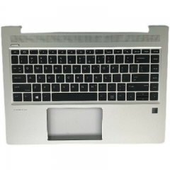 New UPPER CASE PALMREST Keyboard L44589-001 For HP Probook 440 G6 445 G6