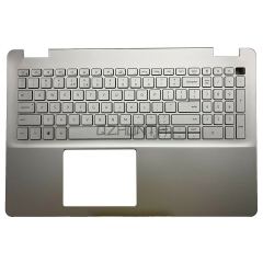 New Palmrest Upper Case Backlit Keyboard For Dell Inspiron 15 5584 DFX5J 0DFX5J