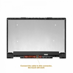 FHD LCD Touch Screen Digitizer Assembly+Bezel for HP Envy X360 15-bp000 15-bp100