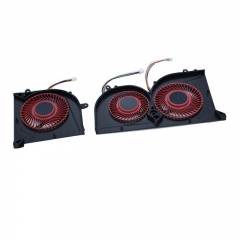 CPU Cooling Fan + GPU Cooling Fan For MSI MS-17B1