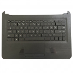 New For HP 240 G5 245 G5 14-AC 14-AM Palmrest Top Case with Keyboard Touchpad 858077-001