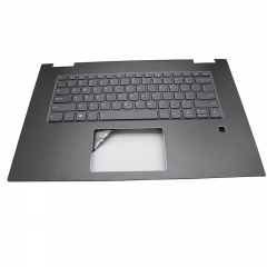 Palmrest with US backlight keyboard with fingerprint hole For Lenovo Yoga 730-15IWL