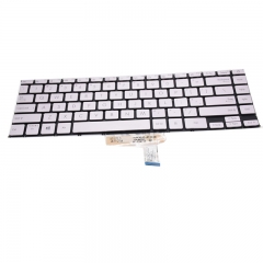 US Backlight Backlit Keyboard Silver Color For Asus ZenBook UX325J U3700J UX325A