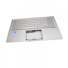Used Laptop Palmrest With US Backlight Keyboard For Asus UX533F Silver Color