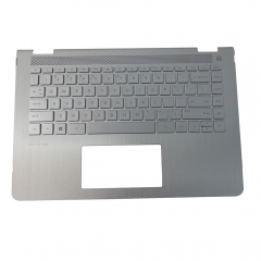 Genuine Palmrest w/ Backlit Keyboard For HP Pavilion 14-BA 14T-BA 924115-001
