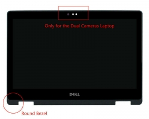Dell Inspiron 13 7378 LCD Touch Screen Assembly with Frame 40pin 1920*1080 13.3