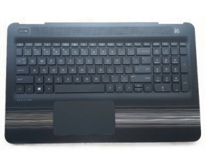 HP Pavilion 15-AU 15-AW Palmrest Keyboard & Touchpad Black Color