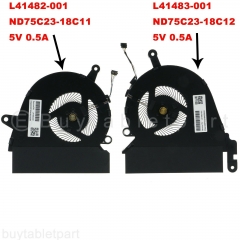 NEW CPU&GPU Cooling Fan For HP SPECTRE X360 15-DF 15-DF0033DX L41482-001