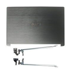 New For Acer Aspire 5 A515-51 A515-51G LCD Back Cover + Hinges(L+R) Set