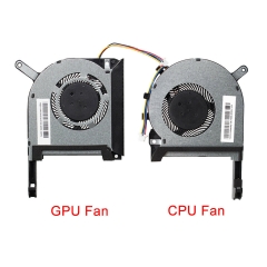 New CPU+GPU Cooling Fan For ASUS FX705 FX705G FX705GM FX86 FX86SM FX505 FX505D