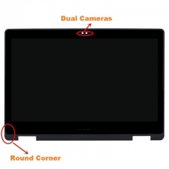 Round Corner 0T7FP0 40 Pin Full HD Assembly B156HAB01 For Dell 15 7569 7579 5568 5578 5579