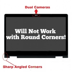 Sharp Corners 15.6 FHD Touch Screen Assembly For Dell 15 7569 7579 5568 5578 5579 B156HAB01.0