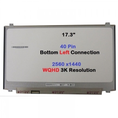 17.3 inch B173QTN01.4 exact part number only 2560x1440 120Hz 40 Pin Screen