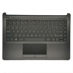 NEW Palmrest Upper Case with Keyboard & Touchpad Black FOR HP 14-CF 14-DF 14-DK