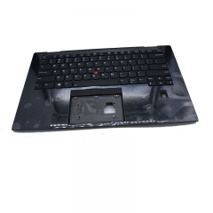 Palmrest Top Case With US Layout Keyboard With Touchpad For Lenovo ThinkPad X1 yoga 3rd gen 2018 year