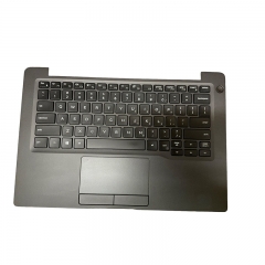 Palmrest Top Case Keyboard Touchpad For Dell Latitude 7300 AMA01 71CW1 J0JR4 Black Color Without Backlight