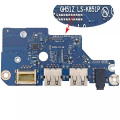 USB Audio Lan Pc Board For Acer Nitro 5 An515-57-5700 AN515-55-56AP LS-K851P with one cable