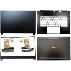 Used Refurbished LCD Back Cover+Bezel+Palmrest+Bottom+Hinges for MSI GS65 Stealth MS-16Q1 MS-16Q4