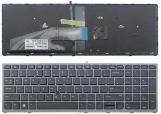 New WorkStation Series Backlit Pointer Keyboard For HP Zbook 15 G3 17 G3 848311-001