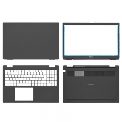 LCD Back Cover Lid Case/Bezel/Palmrest Top Case / Bottom Case Base Cover For Dell Latitude 3520 E3520 P108F 04Y37V Black Color
