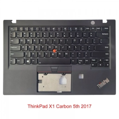 New Palmrest Upper Case Keyboard For Lenovo ThinkPad X1 Carbon 5th 2017 Gen 01LX508