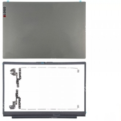 New Back Cover/Bezel/Hinges For Lenovo Ideapad V15 G2 ITL V15 G2 ALC case Repair Gray
