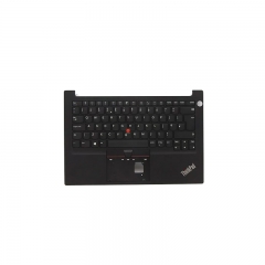 Keyboard Palmrest Top Cover UK For Lenovo ThinkPad E14 2 Black 5M11A34846