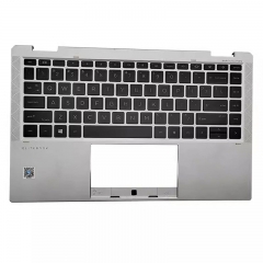 New Laptop PalmRest&Keyboard For HP EliteBook X360 1040 G8 M46731-001 With backlit US Silver Color