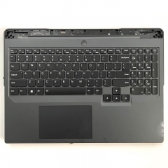 Palmrest Top Case With US Backlight Keyboard Touchpad For Lenovo Legion Pro 5 16IRX8 Y9000P R9000P 2023 Year Black Color