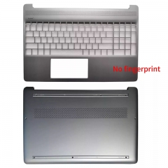 NEW (With fingerprint) Palmrest Bottom Case FOR HP 15-DY 15T-DY 15-EF 15S-EQ